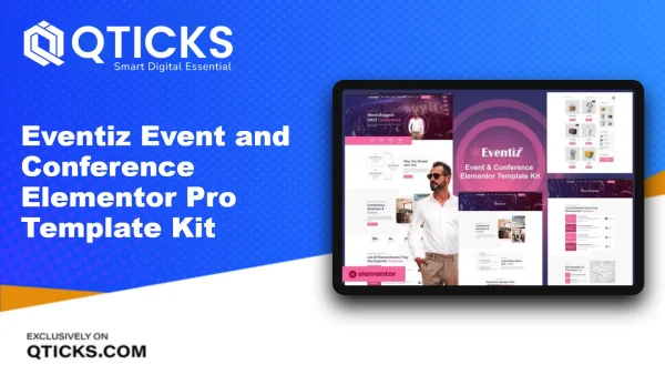 Eventiz – Event and Conference Elementor Pro Template Kit