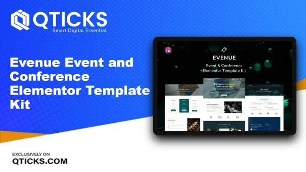 Evenue – Event and Conference Elementor Template Kit